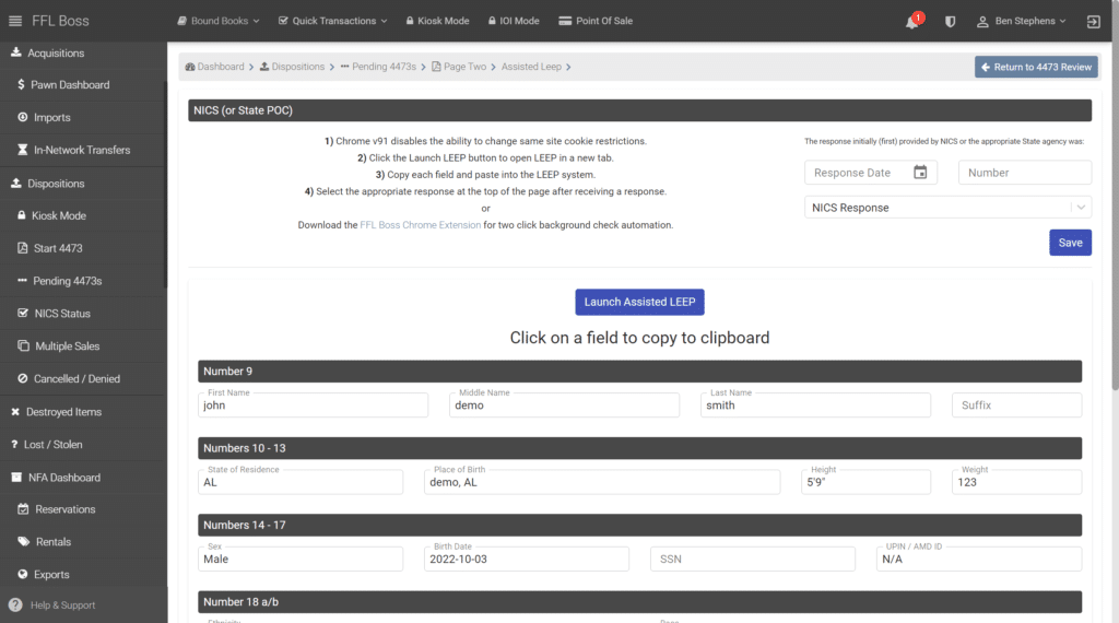 FFL Boss – Rated #1 Best FFL Software Bound Book